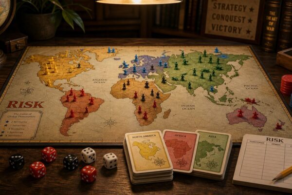 Risk spelregels: legers plaatsen, aanvallen en continenten bezetten