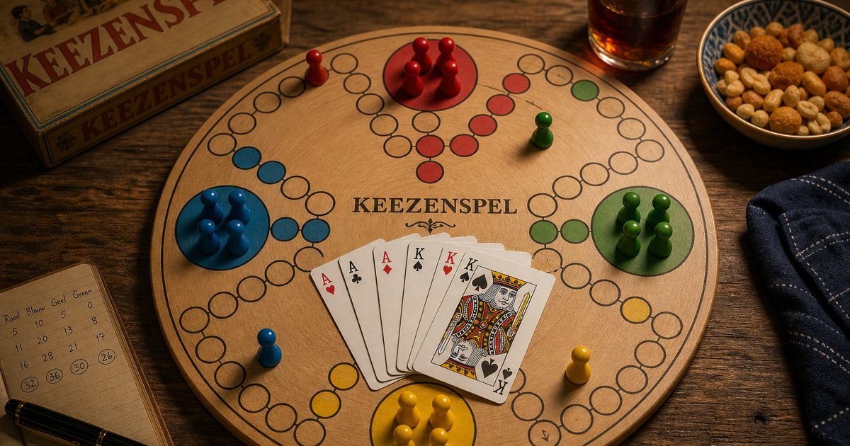 Keezenspel spelregels: complete uitleg van bord, kaarten en speelverloop