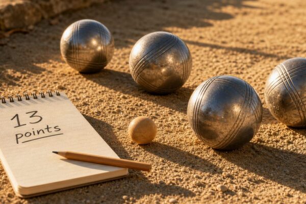 Spelregels jeu de boules puntentelling