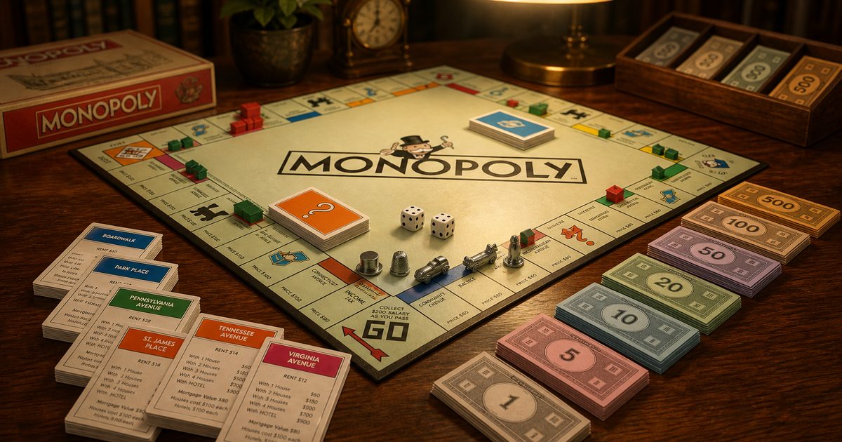 Monopoly spelregels: geld bij begin, beurten en gevangenis uitgelegd