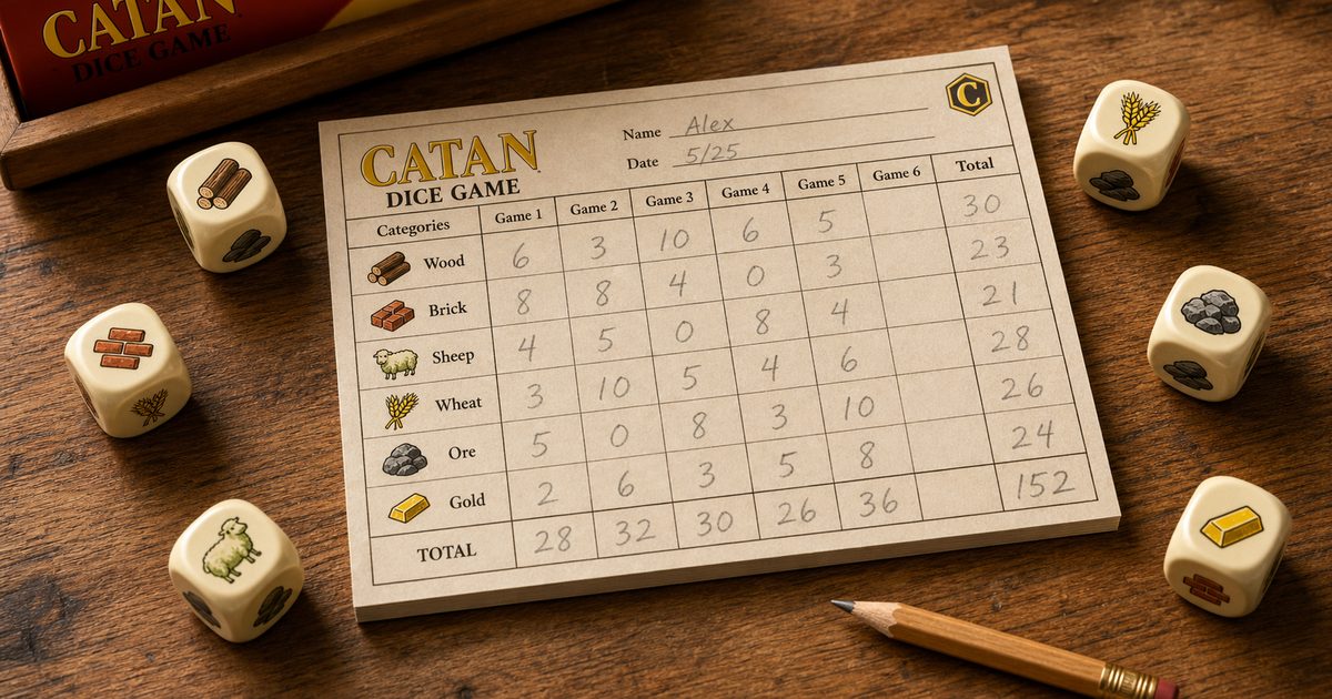Catan dobbelspel uitleg: spelregels, dobbelacties en puntentelling