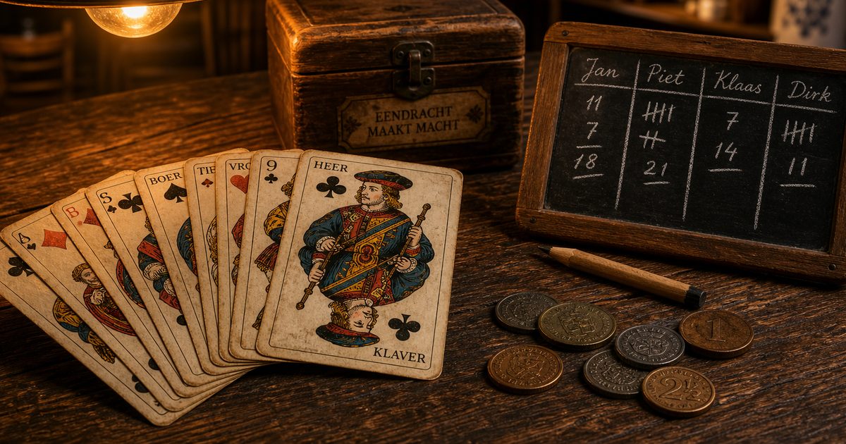 Klaverjassen online: zo werken de regels, het delen en het tellen digitaal